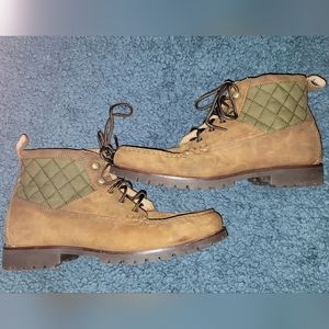 Polo Ralph Lauren Mens Rupert Boot Size 11.5 D Snuff Brown Olive Oil Matte